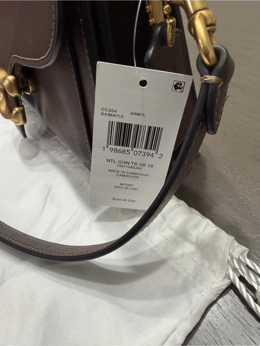 NWT Coach Soft Tabby shoulder bag 26 - Picture 5 of 16